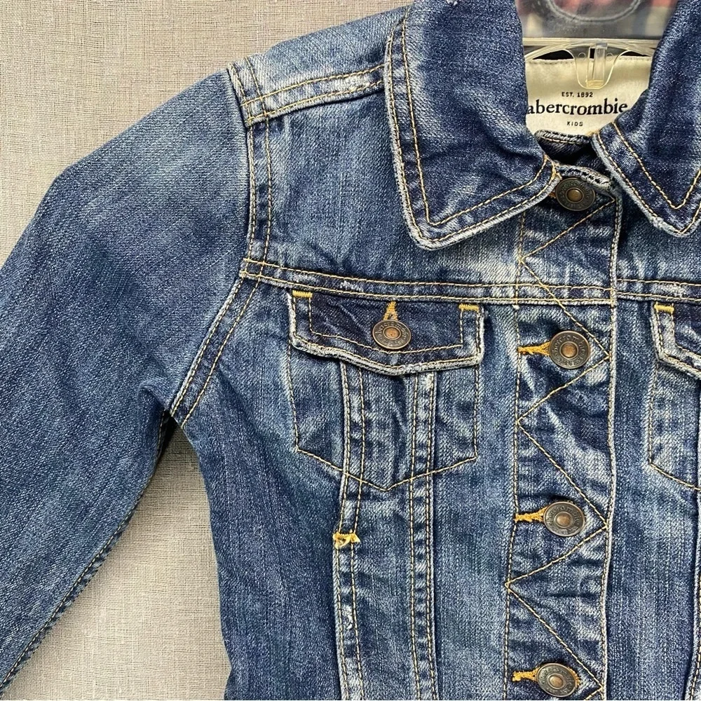 Abercrombie Kids Jean‎ Jacket Blue Size | S